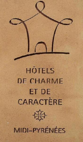 Hotel Sainte Foy Conques Buitenkant foto
